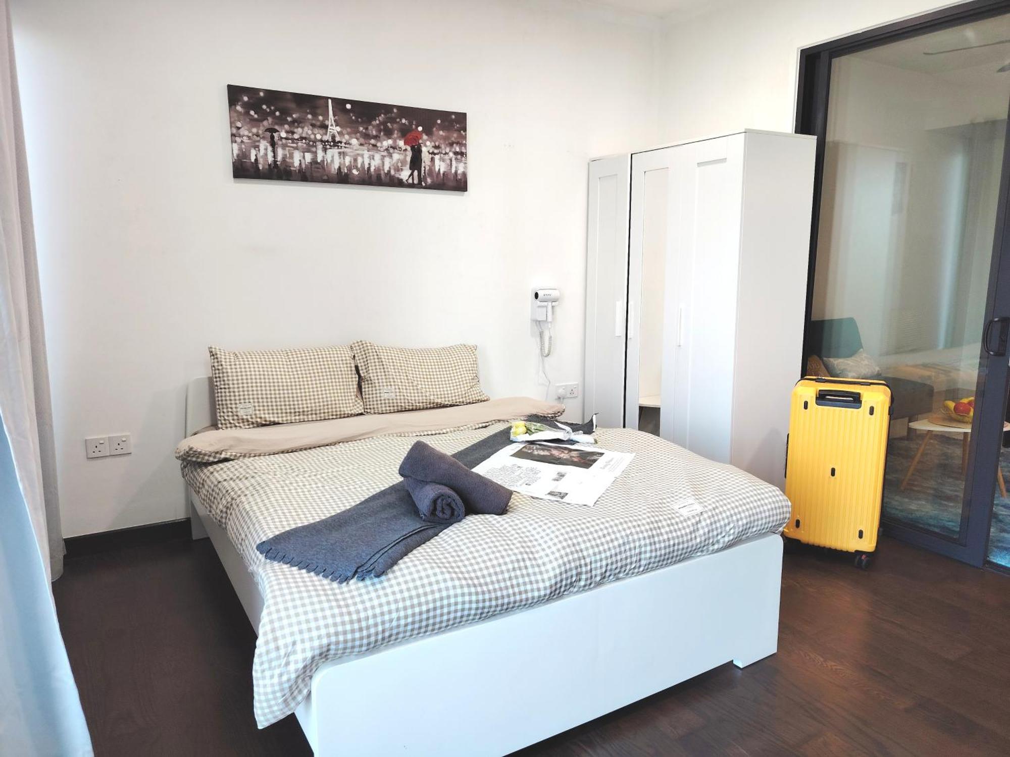 Almas Suites Poolview Netflix 100Mbps Bystay Nusajaya  Eksteriør billede